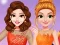 游戏Princesses Ice Skating Dress Up在线