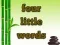 游戏Four Little Words在线
