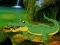 游戏Crocodile Waterfalls Forest Escape在线