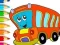 游戏Coloring Book: Bus在线