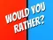游戏Would You Rather?在线
