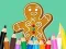 游戏Coloring Book: Gingerbreads在线