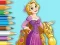 游戏Coloring Book: Princess Rapunzel在线