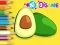 游戏Coloring Book: Avocado Fruit在线