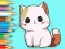 游戏Coloring Book: Cute Kitten在线