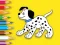 游戏Coloring Book: Cute Spotted Dog在线