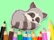 游戏Coloring Book: Baby Raccoon在线