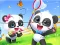 游戏Jigsaw Puzzle: Baby Panda Spring Outing在线