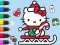 游戏Coloring Book: Hello Kitty Christmas在线