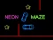 游戏Neon Car Maze在线