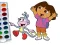 游戏Dora The Explorer Coloring Book在线