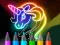 游戏Learn to Draw Glow Cartoon在线