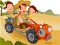 游戏Cartoon Tractor Puzzle在线