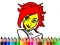 游戏Back To School: Cute Girl Coloring在线