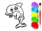 游戏Dolphin Coloring Book在线
