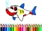游戏Back To School: Shark Coloring Book在线