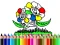 游戏Back to School: Flowers Coloring在线