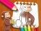 游戏Curious George Coloring Book在线