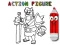 游戏Back To School: Action Figure Coloring在线