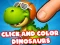 游戏Click And Colors Dinosaurs在线