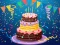 游戏Birthday cake puzzle在线