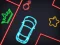 游戏Neon Car Puzzle在线