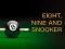 游戏Nine, eight and snooker在线