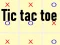 游戏Tic tac toe在线