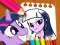游戏Equestria Girls Coloring Book在线