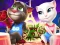 游戏Talking Tom and Angela Coloring在线