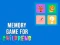 游戏Memory Game for Childrens在线