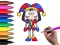游戏Pomni Coloring Time在线