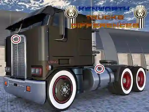 游戏Kenworth Trucks Differences在线