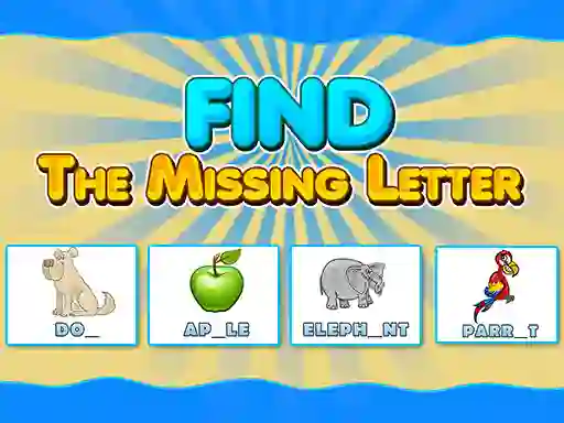 游戏Find The Missing Letter在线