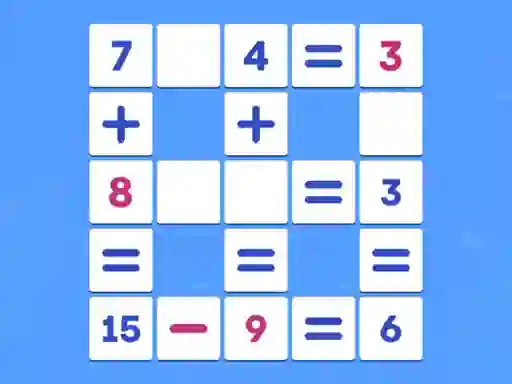 游戏Mathematical Crossword在线