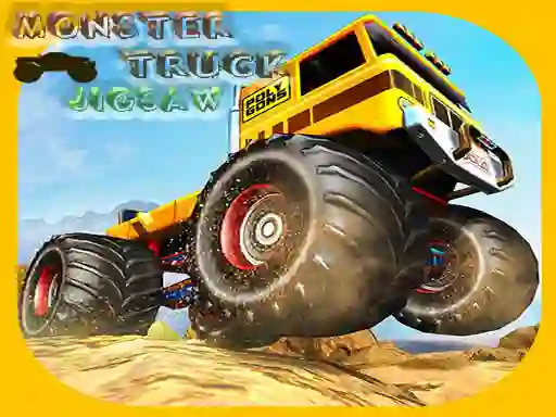 游戏Monster Trucks Jigsaw在线