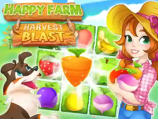 游戏Happy Farm Harvest Blast在线