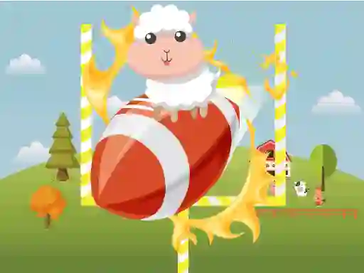 游戏Animals Rugby Flick在线