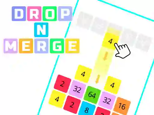 游戏Drop N Merge Blocks在线