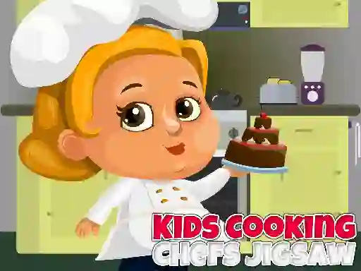 游戏Kids Cooking Chefs Jigsaw在线