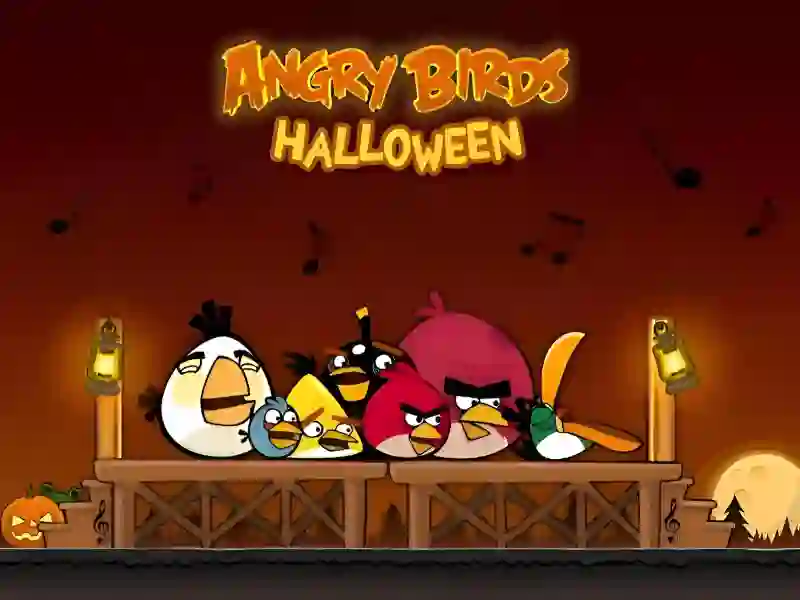 游戏Angry birds Halloween HD在线