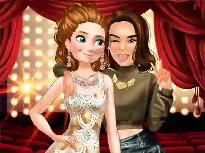 游戏Stars & Royals BFFS: Movie Night在线