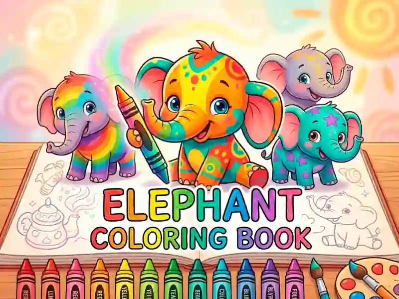 游戏Elephant Coloring Book在线