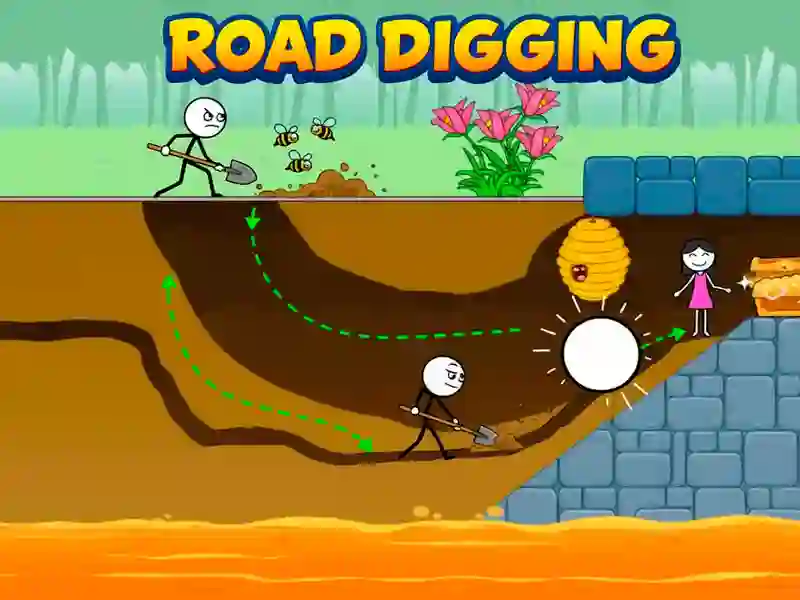 游戏Road Digging在线