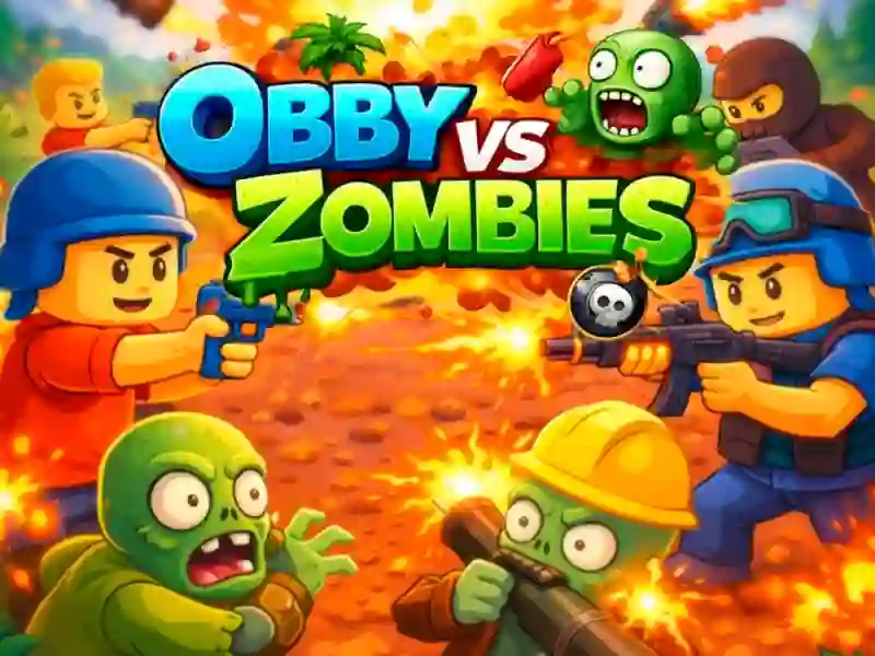 游戏Obby vs Zombies在线