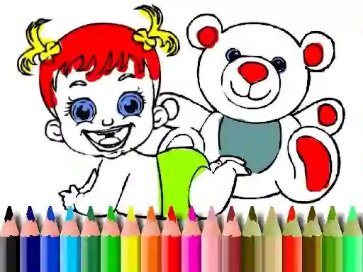 游戏Back To School: Baby Doll Coloring在线