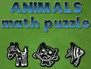 游戏Animals Math Puzzles在线