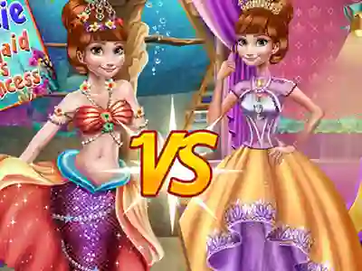 游戏Anna mermaid vs princess在线