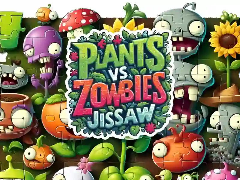 游戏Plants vs Zombies Jigsaw在线