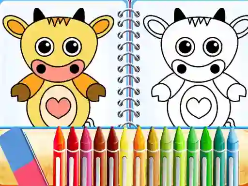 游戏Lovely Pets Coloring Pages在线